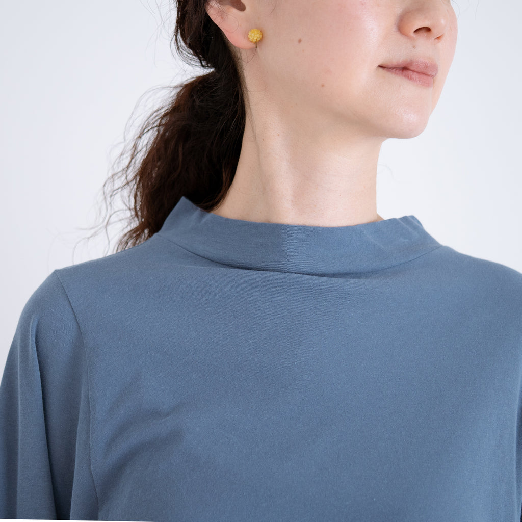 【SALE】 HAU ハイネックトップス "dolman"