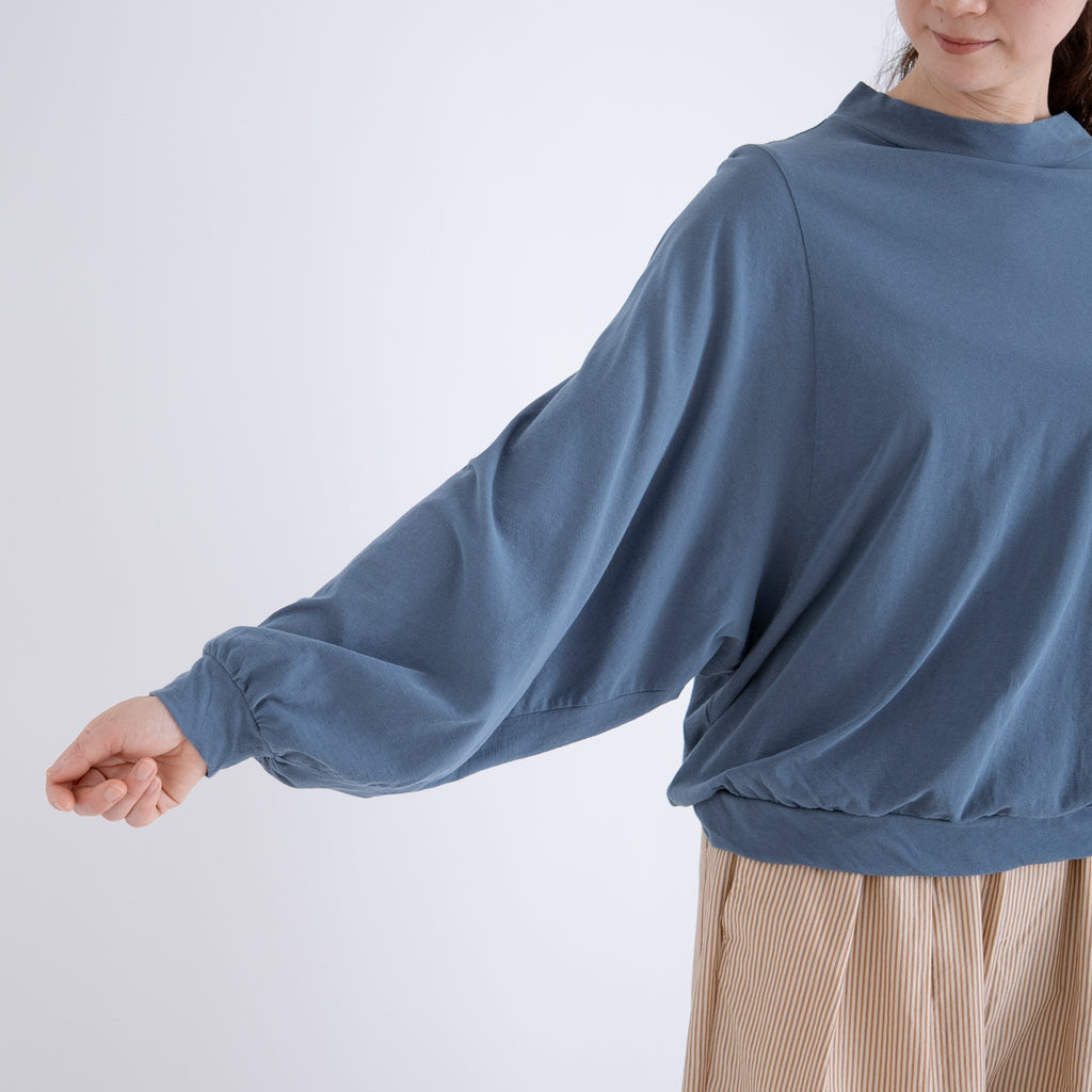 【SALE】 HAU ハイネックトップス "dolman"