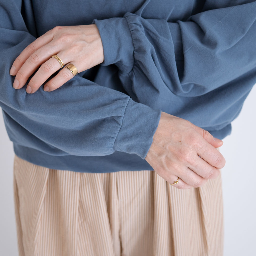 【SALE】 HAU ハイネックトップス "dolman"