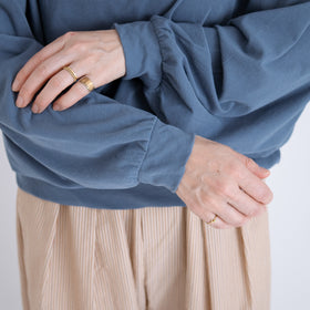 【SALE】 HAU ハイネックトップス "dolman"