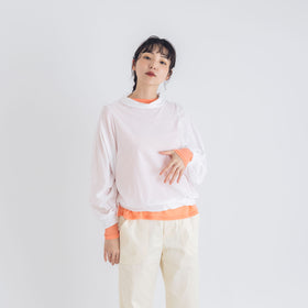 【SALE】 HAU ハイネックトップス "dolman"