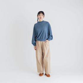 【SALE】 HAU ハイネックトップス "dolman"