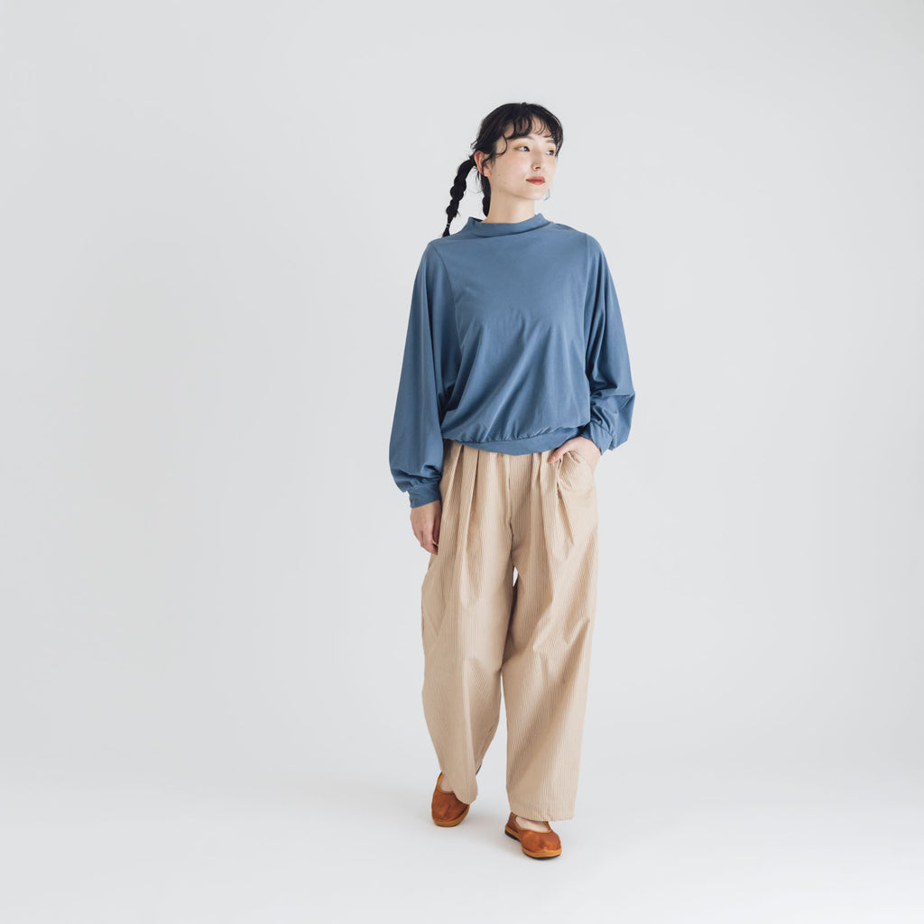 【SALE】 HAU ハイネックトップス "dolman"