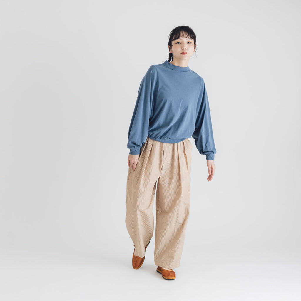 【SALE】 HAU ハイネックトップス "dolman"