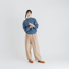 【SALE】 HAU ハイネックトップス "dolman"