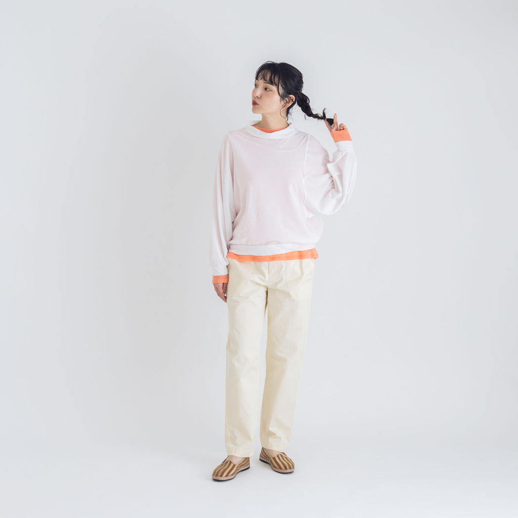 【SALE】 HAU ハイネックトップス "dolman"