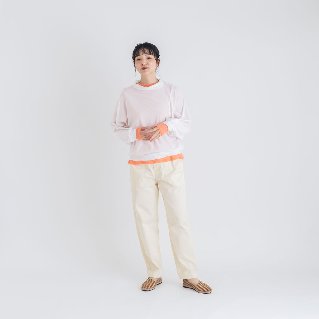 【SALE】 HAU ハイネックトップス "dolman"