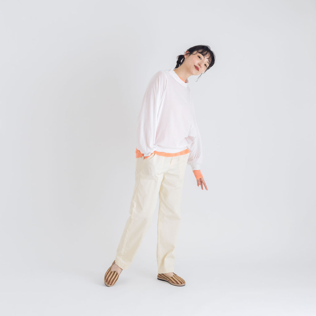 【SALE】 HAU ハイネックトップス "dolman"