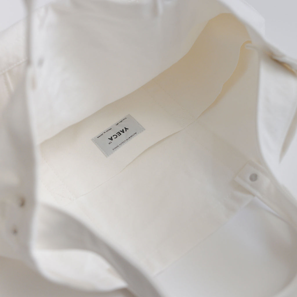 YAECA CANVAS DESIGN ツールバッグ ホワイト