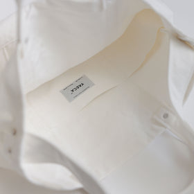 YAECA CANVAS DESIGN ツールバッグ ホワイト