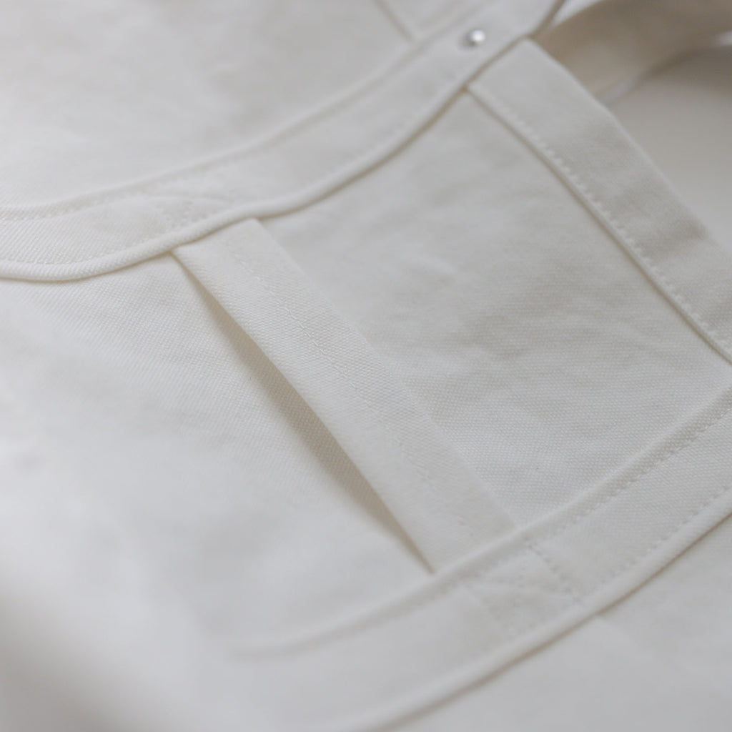 YAECA CANVAS DESIGN ツールバッグ ホワイト