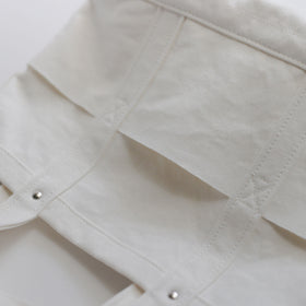 YAECA CANVAS DESIGN ツールバッグ ホワイト