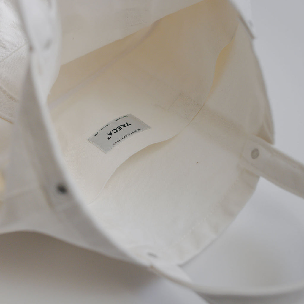 YAECA CANVAS DESIGN ツールバッグ ホワイト