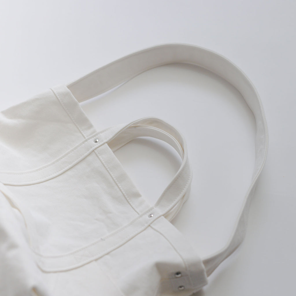 YAECA CANVAS DESIGN ツールバッグ ホワイト