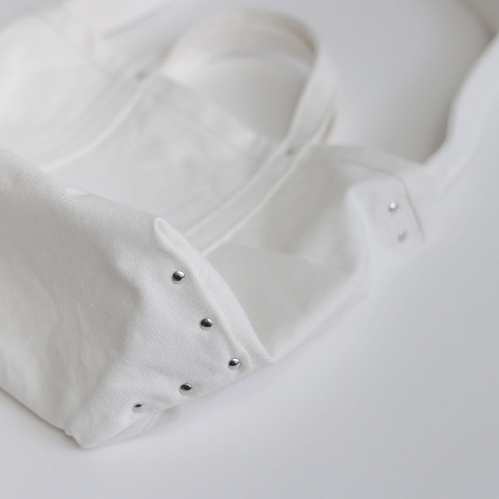 YAECA CANVAS DESIGN ツールバッグ ホワイト