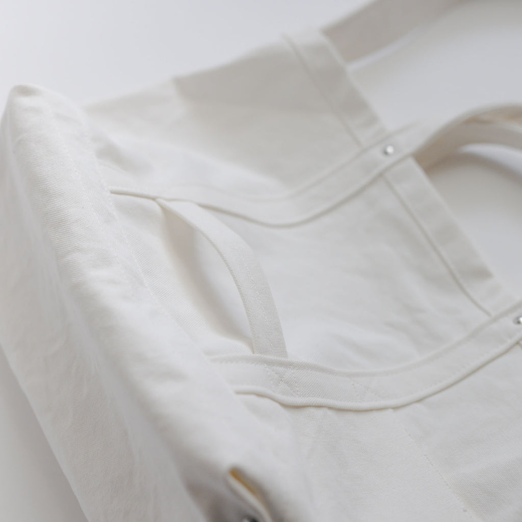 YAECA CANVAS DESIGN ツールバッグ ホワイト