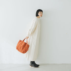 YAECA CANVAS DESIGN ツールバッグ 草木オレンジ