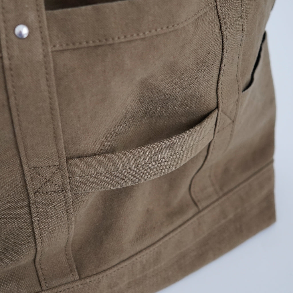 YAECA CANVAS DESIGN ツールバッグ 草木オリーブ