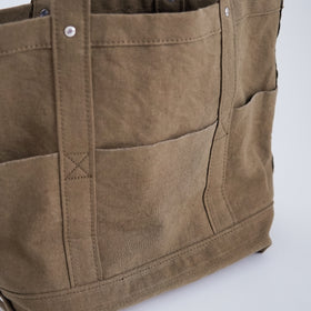 YAECA CANVAS DESIGN ツールバッグ 草木オリーブ