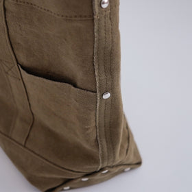 YAECA CANVAS DESIGN ツールバッグ 草木オリーブ