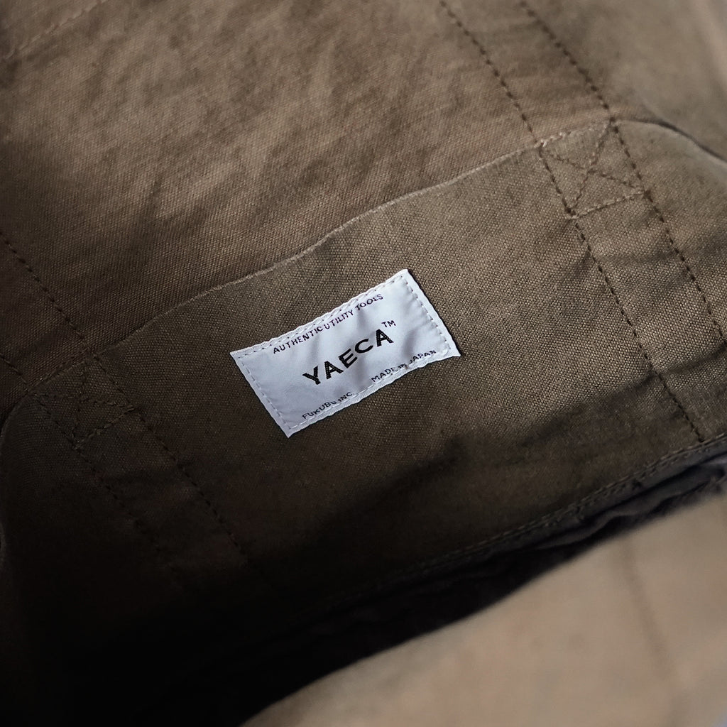 YAECA CANVAS DESIGN ツールバッグ 草木オリーブ
