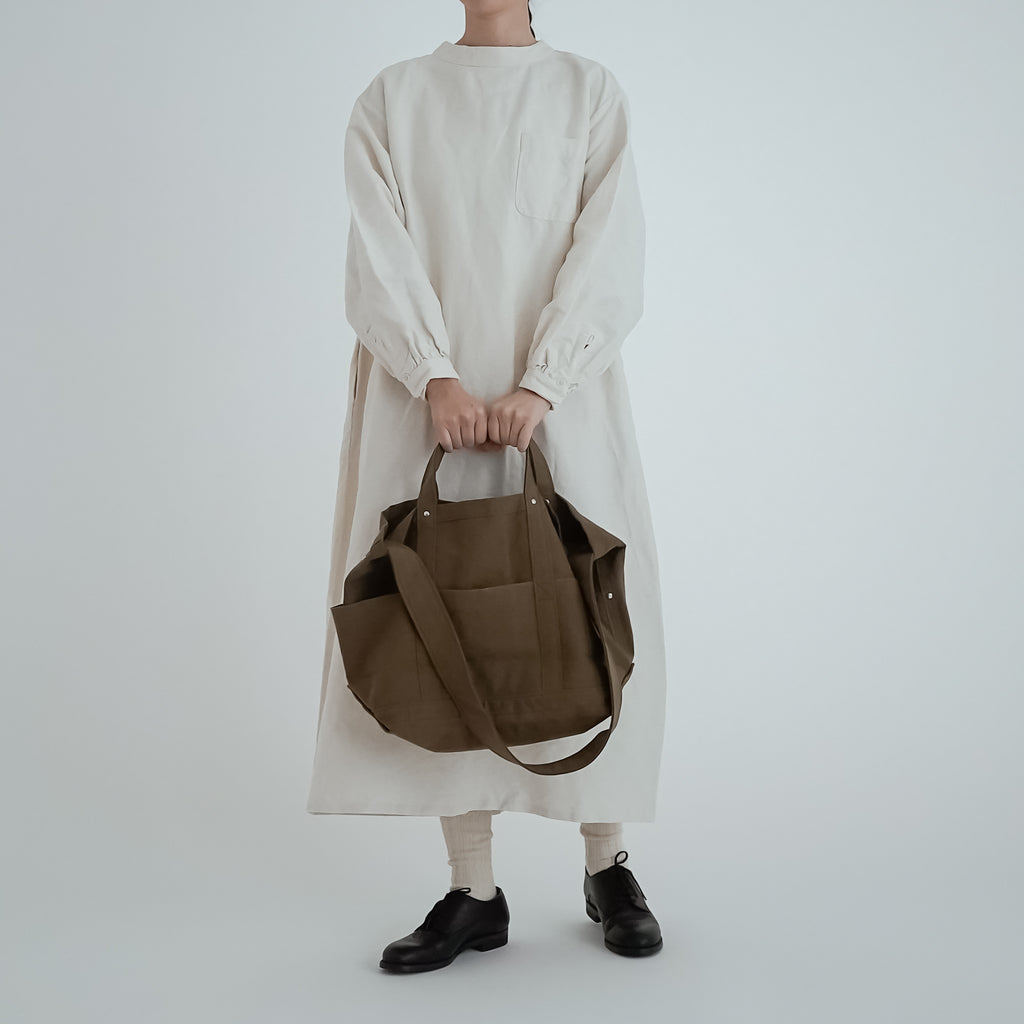 YAECA CANVAS DESIGN ツールバッグ 草木オリーブ