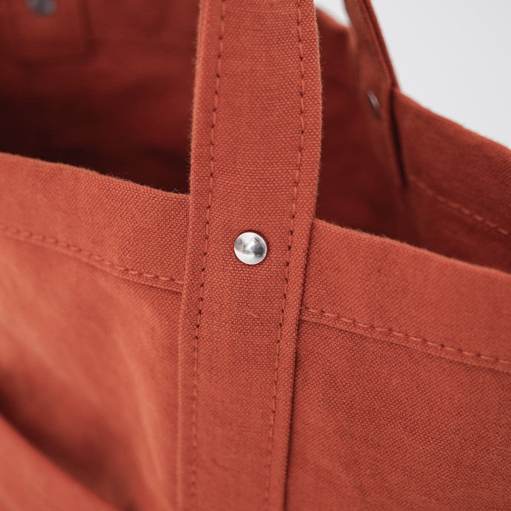 YAECA CANVAS DESIGN ツールバッグ 草木オレンジ