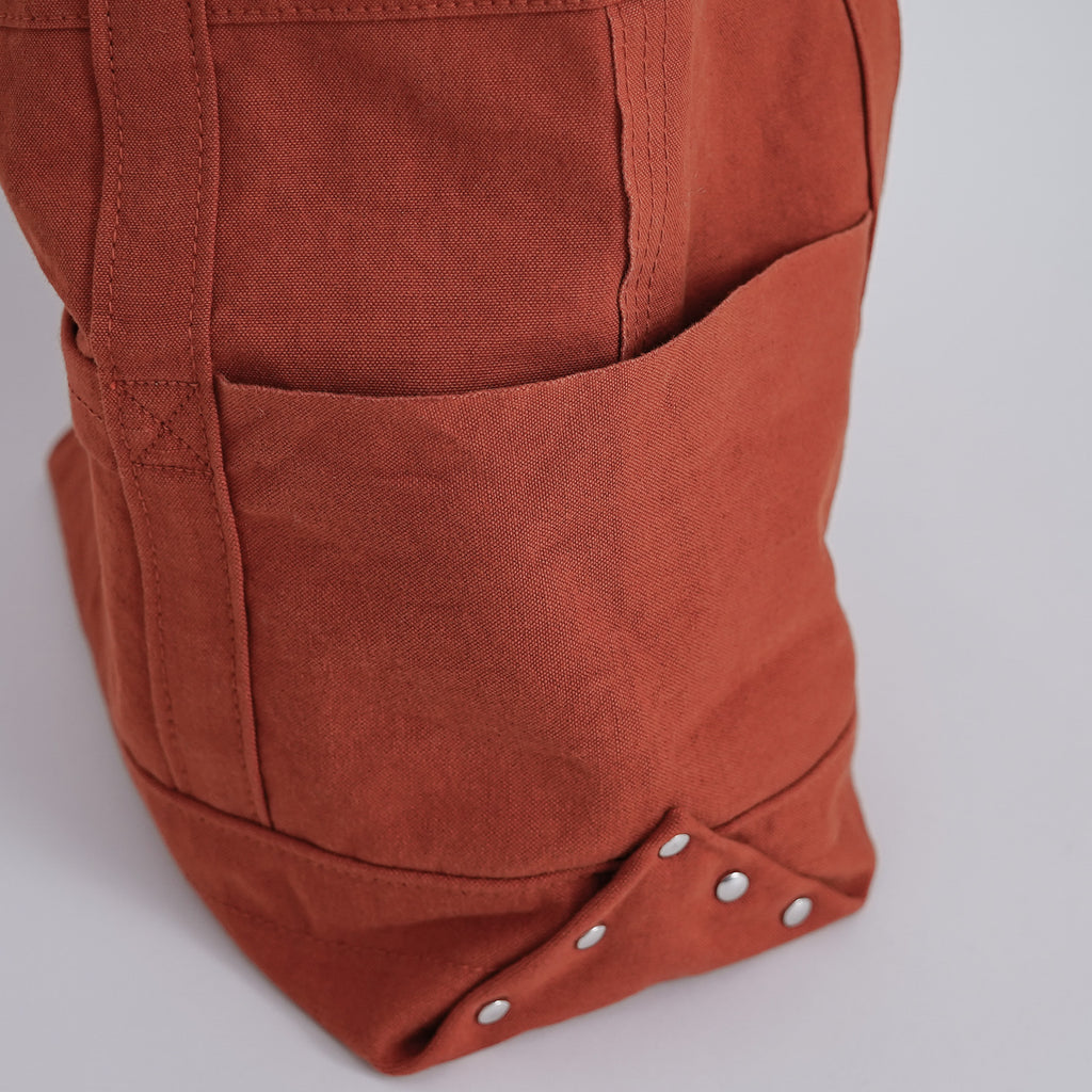 YAECA CANVAS DESIGN ツールバッグ 草木オレンジ