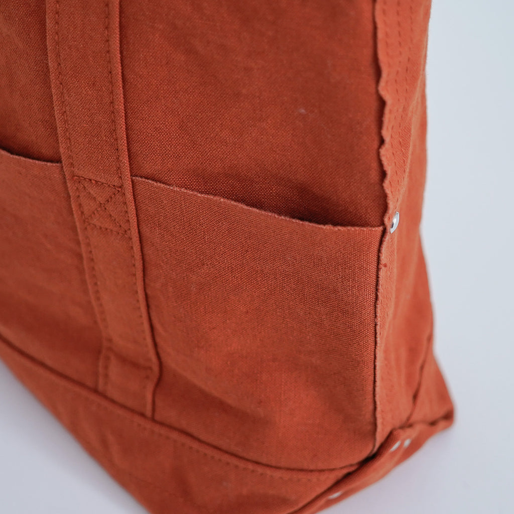 YAECA CANVAS DESIGN ツールバッグ 草木オレンジ