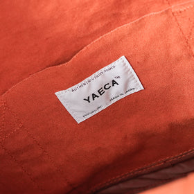 YAECA CANVAS DESIGN ツールバッグ 草木オレンジ