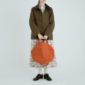 YAECA CANVAS DESIGN ツールバッグ 草木オレンジ