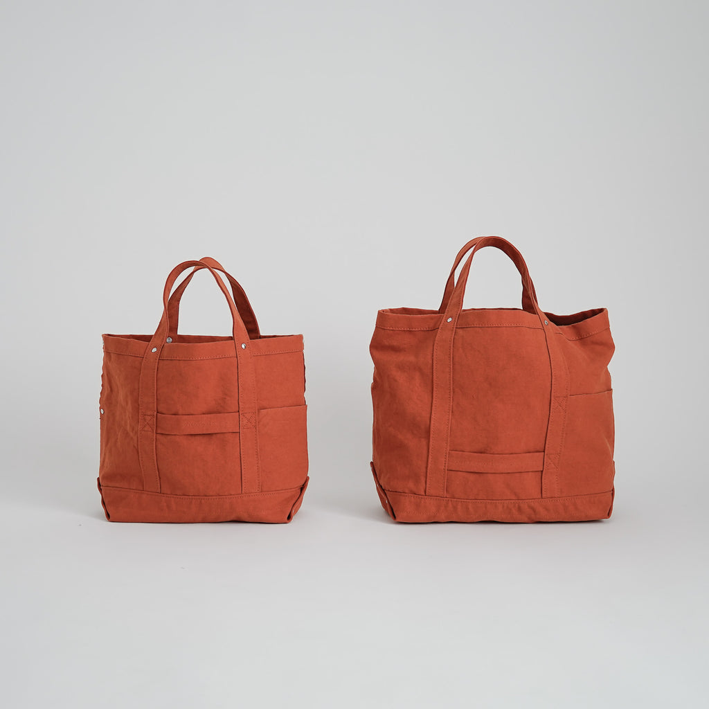 YAECA CANVAS DESIGN ツールバッグ 草木オレンジ