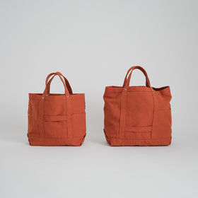 YAECA CANVAS DESIGN ツールバッグ 草木オレンジ