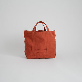 YAECA CANVAS DESIGN ツールバッグ 草木オレンジ