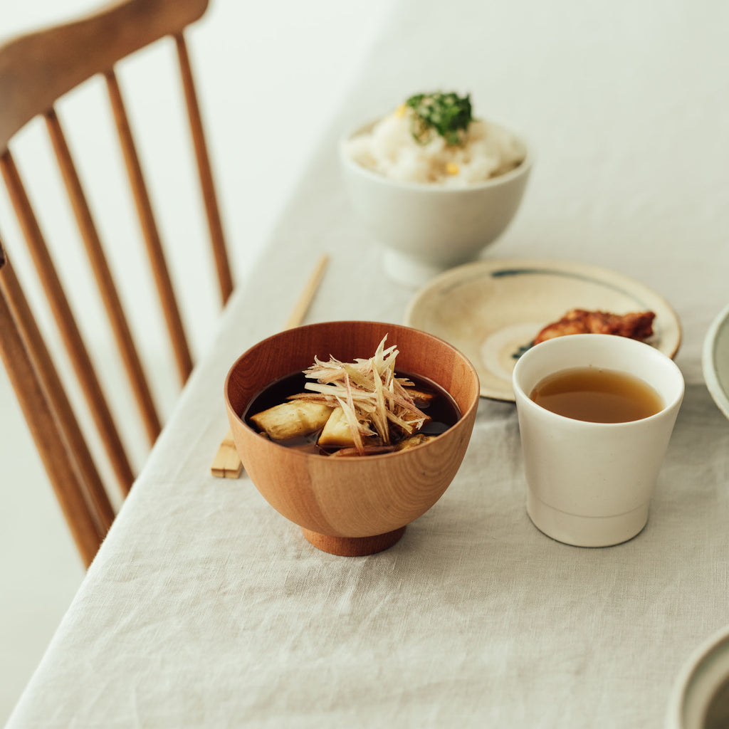 くらすことの生活道具 木の汁椀