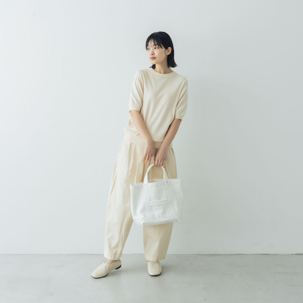 YAECA CANVAS DESIGN ツールバッグ ホワイト