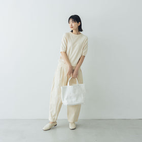 YAECA CANVAS DESIGN ツールバッグ ホワイト