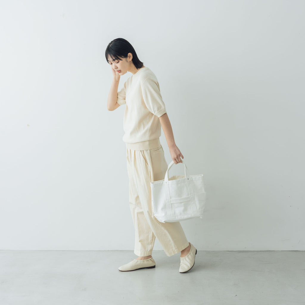 YAECA CANVAS DESIGN ツールバッグ ホワイト