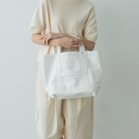 YAECA CANVAS DESIGN ツールバッグ ホワイト