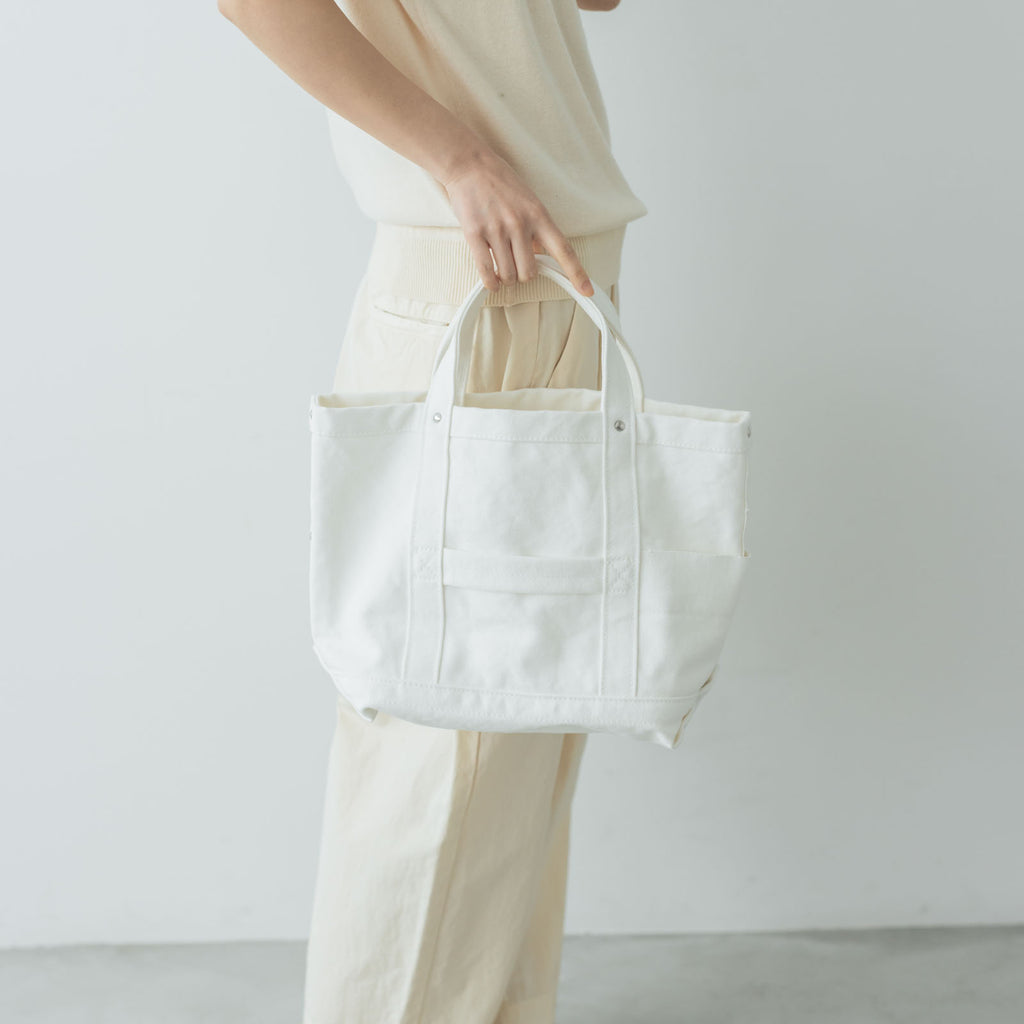 YAECA CANVAS DESIGN ツールバッグ ホワイト