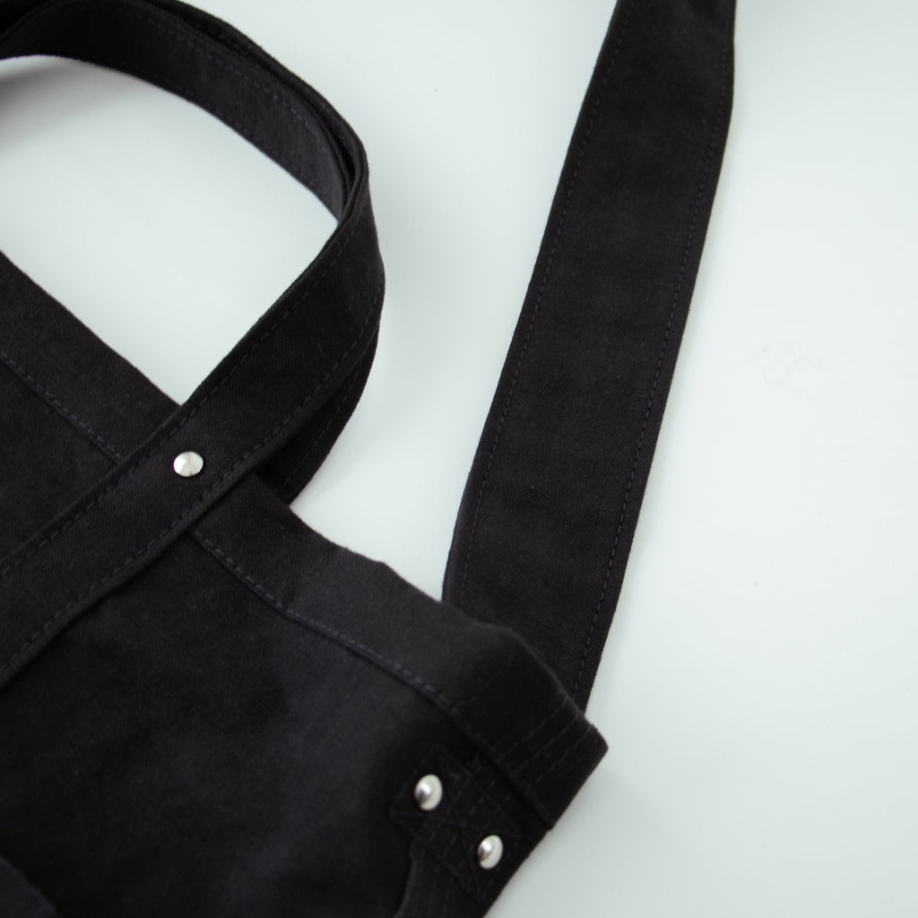 YAECA CANVAS DESIGN ツールバッグ 草木ブラック