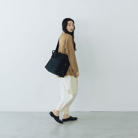 YAECA CANVAS DESIGN ツールバッグ 草木ブラック