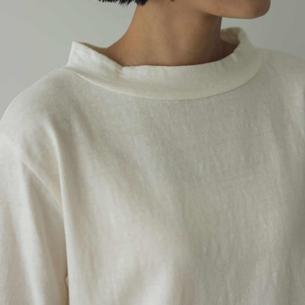 HAU トップス "gauze" 3/4スリーブ