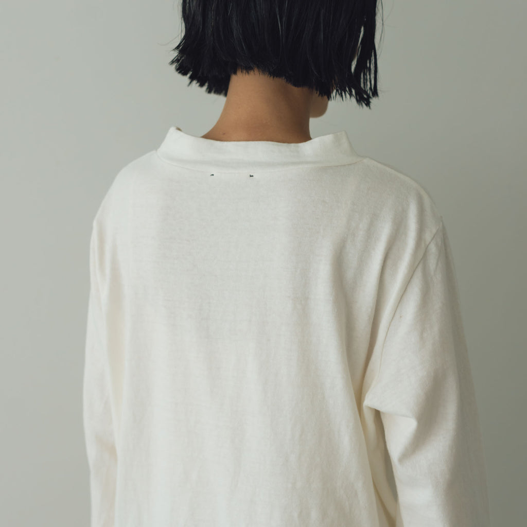 HAU トップス "gauze" 3/4スリーブ