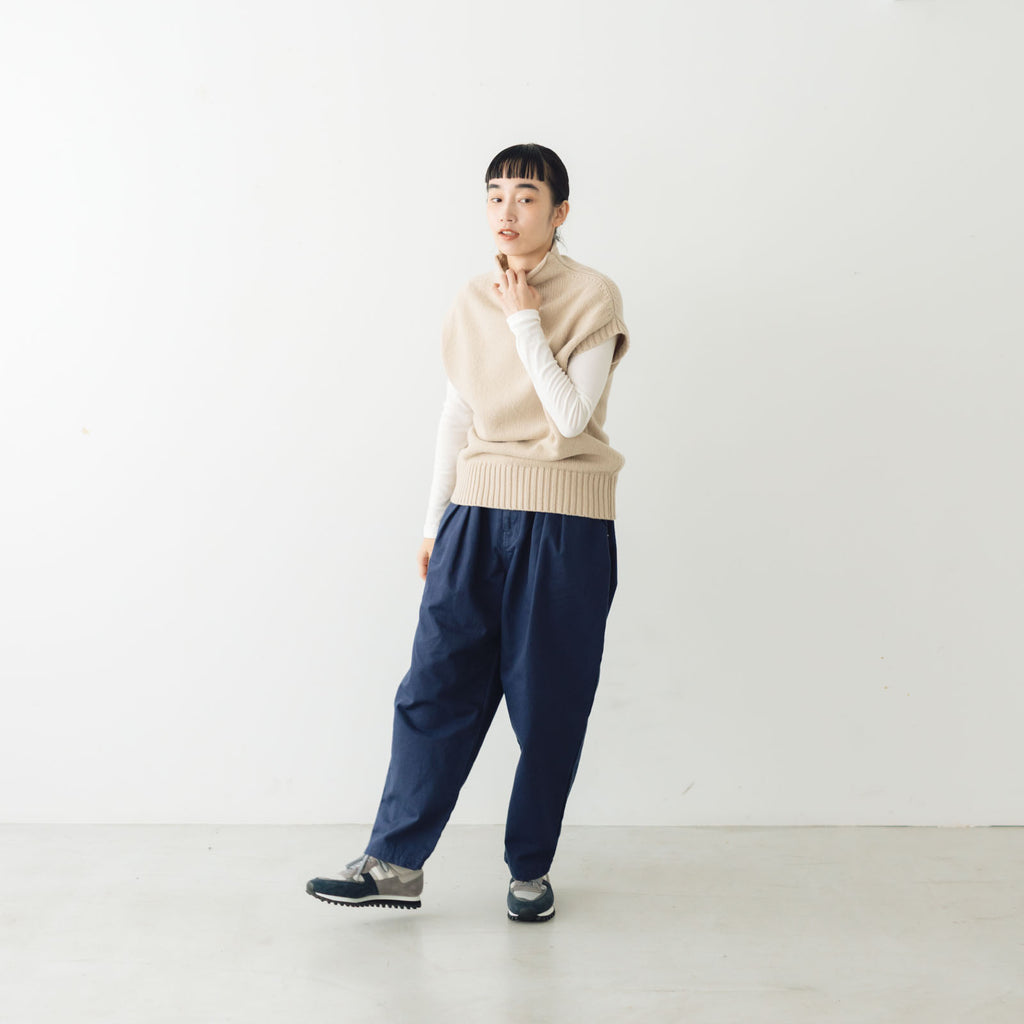 HAU ニットベスト "shepherd"