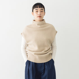 HAU ニットベスト "shepherd"