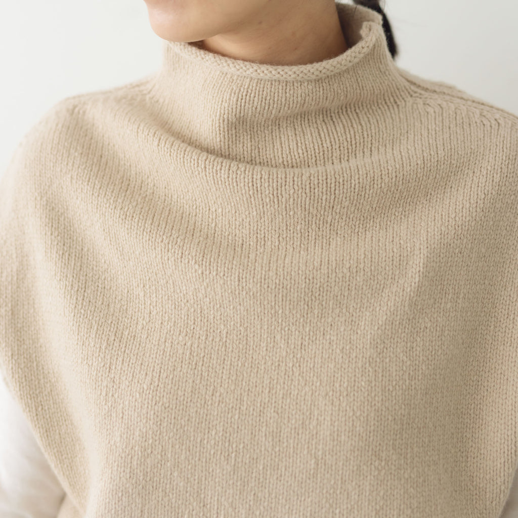 HAU ニットベスト "shepherd"