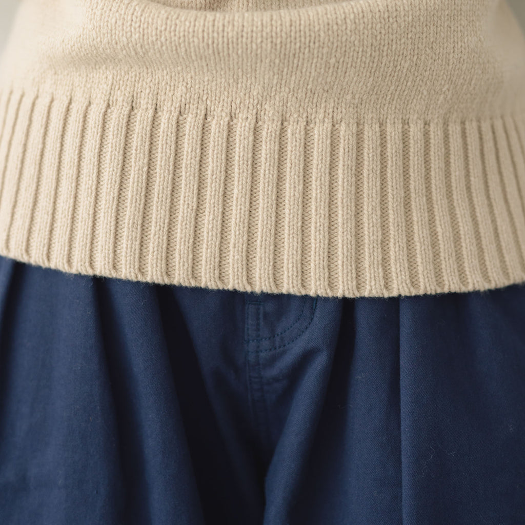 HAU ニットベスト "shepherd"