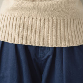 HAU ニットベスト "shepherd"