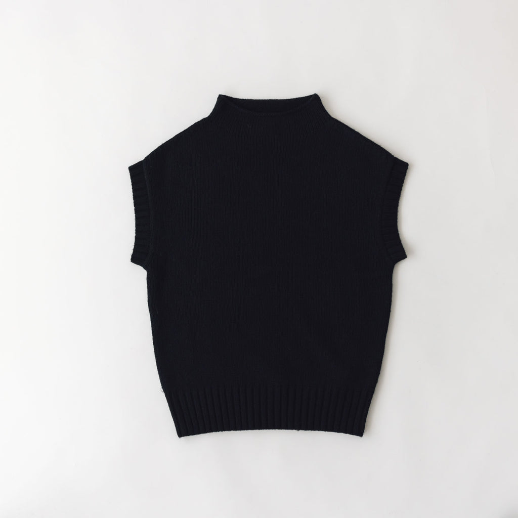 HAU ニットベスト "shepherd"